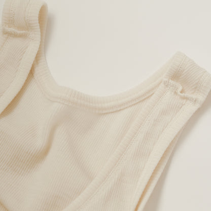 me.／merino washable wool タンクトップ