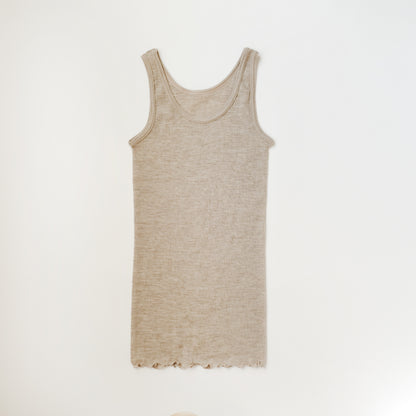 me.／merino washable wool タンクトップ