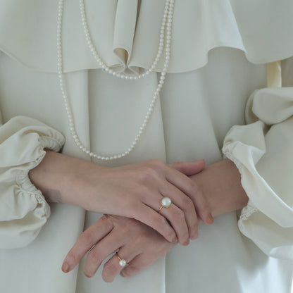 shuo'／【受注商品】Mabe Pearl RIng（7～11号）