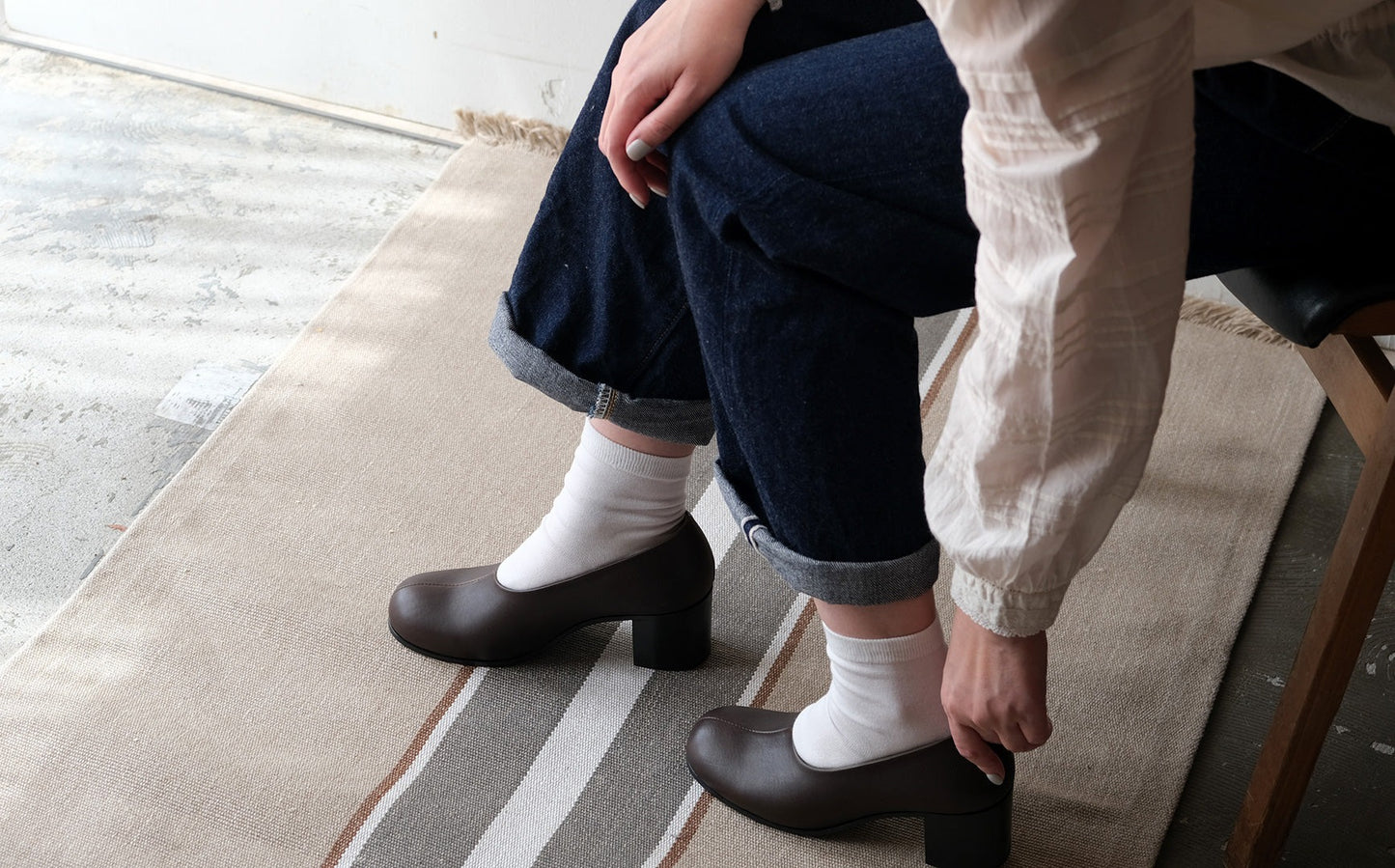 AUTTAA／ヒールパンプス