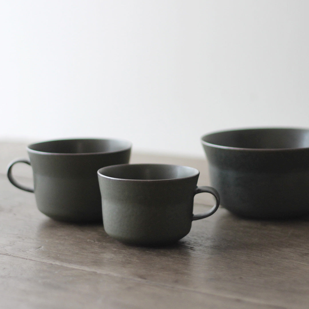 OXYMORON／Tableware for "OXYMORON" カップとボウル／グリーン