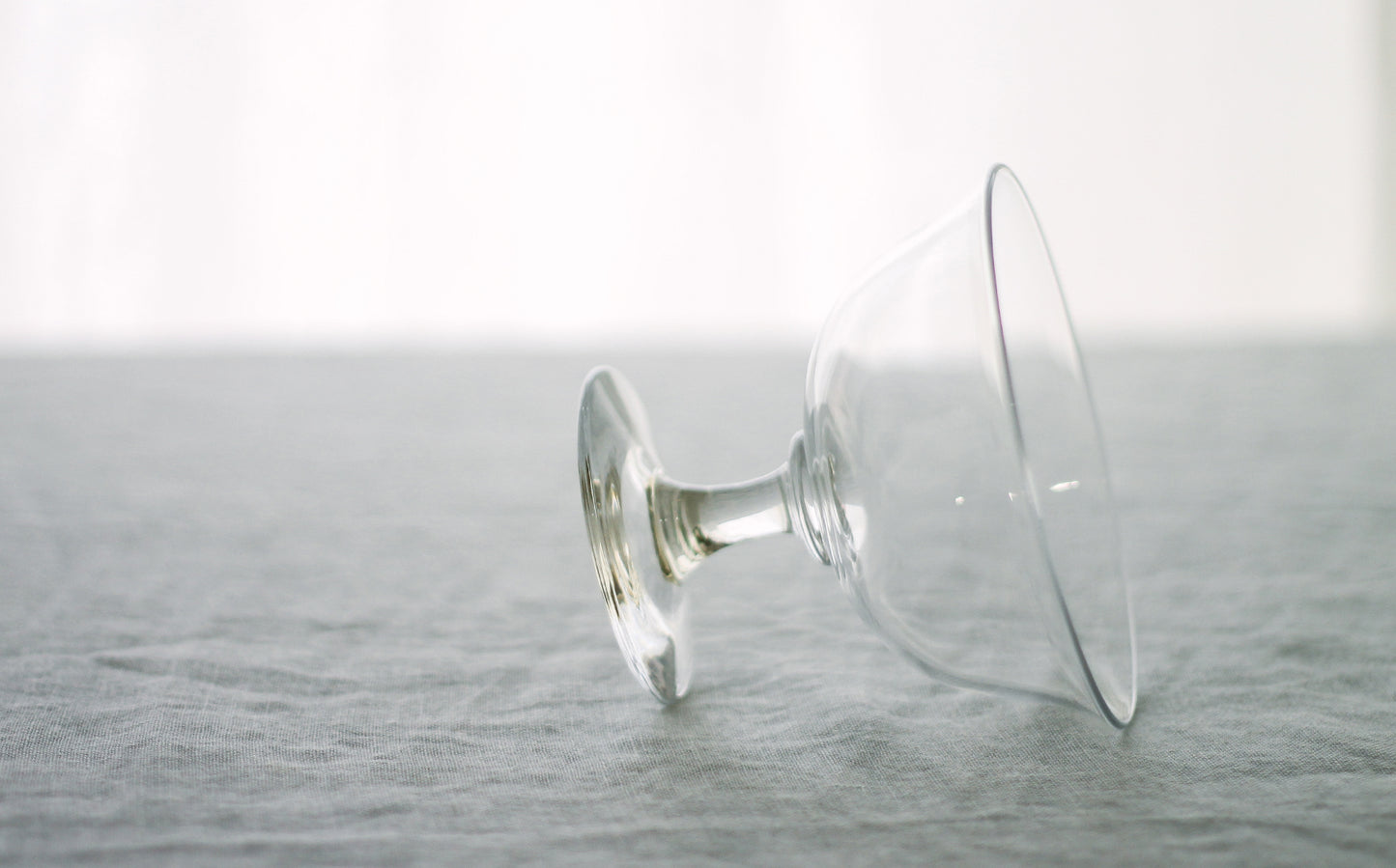 WASHIZUKA GLASS STUDIO × Envelope／ashitsuki dessert glass long