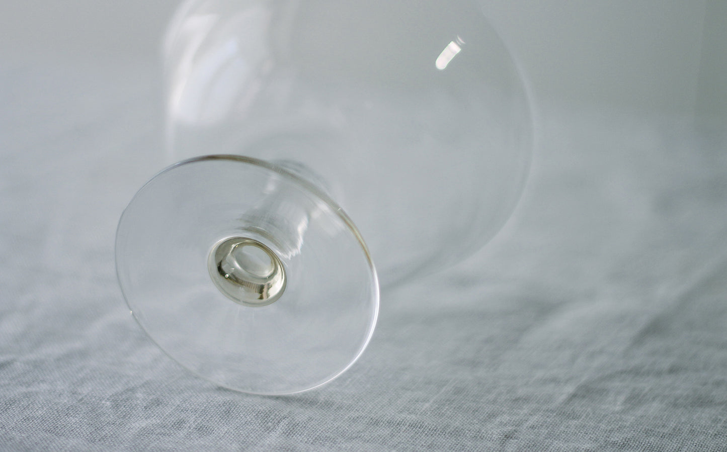 WASHIZUKA GLASS STUDIO × Envelope／ashitsuki dessert glass long
