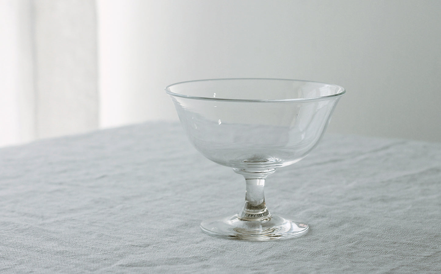 WASHIZUKA GLASS STUDIO × Envelope／ashitsuki dessert glass long