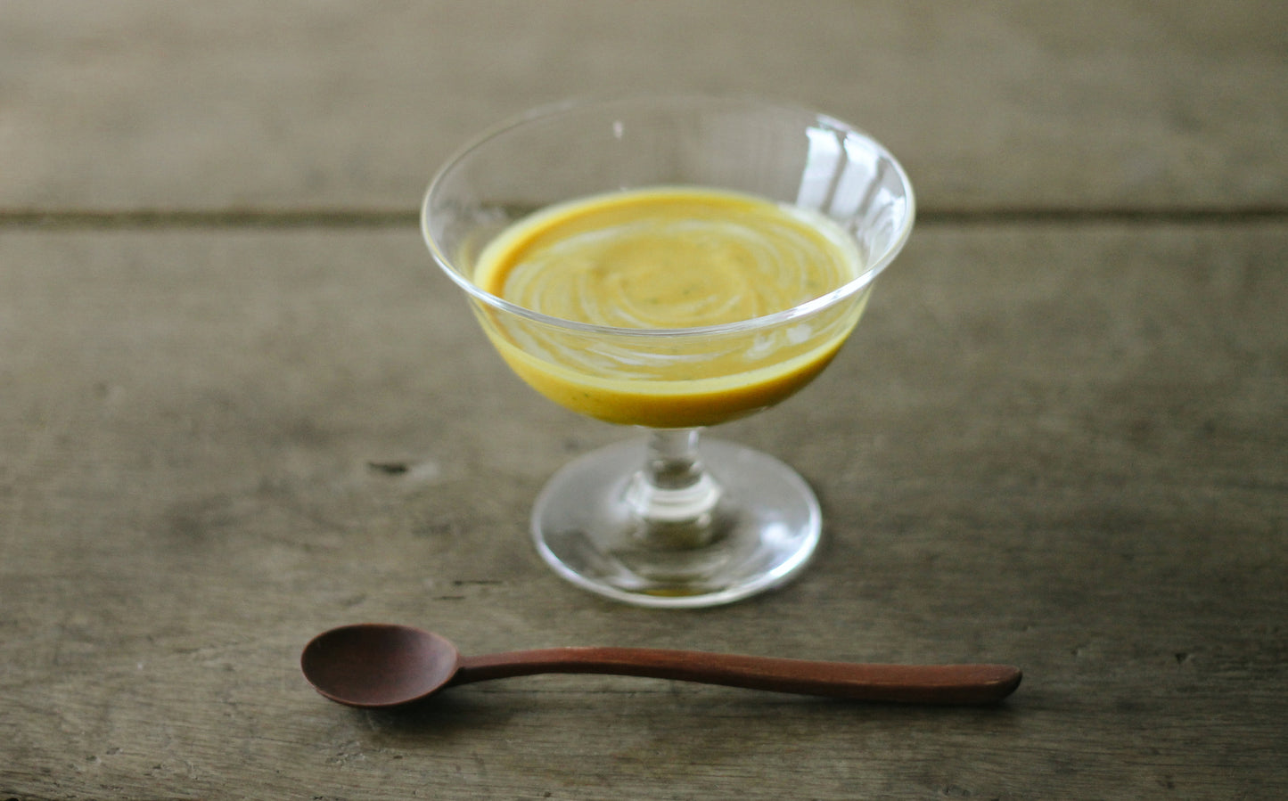 WASHIZUKA GLASS STUDIO × Envelope／ashitsuki dessert glass long