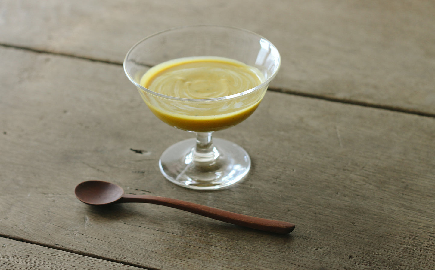 WASHIZUKA GLASS STUDIO × Envelope／ashitsuki dessert glass long