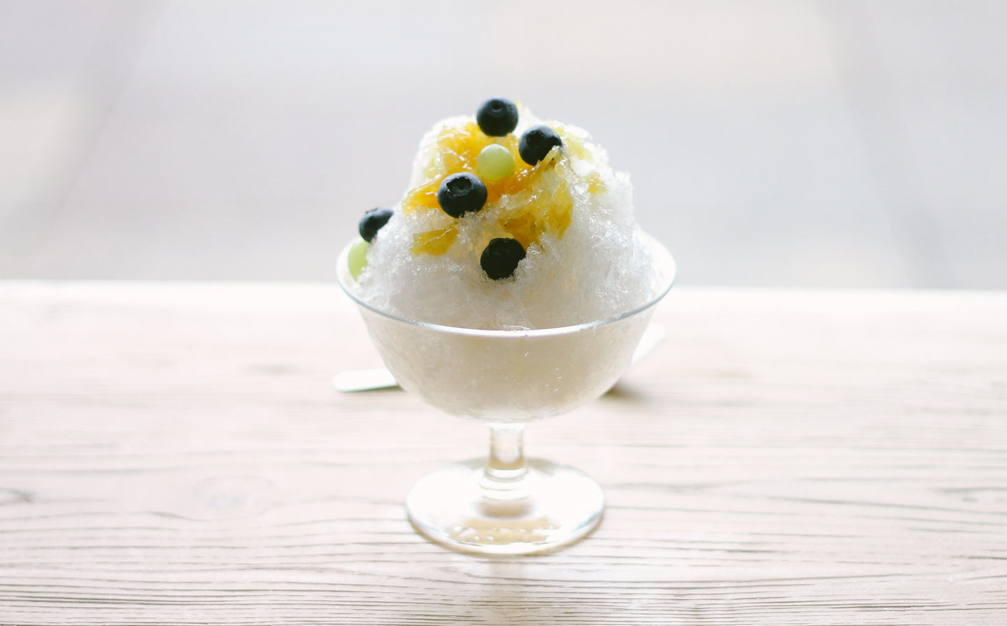 WASHIZUKA GLASS STUDIO × Envelope／ashitsuki dessert glass long