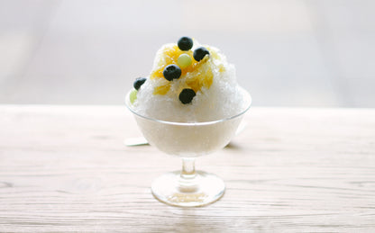 WASHIZUKA GLASS STUDIO × Envelope／ashitsuki dessert glass long