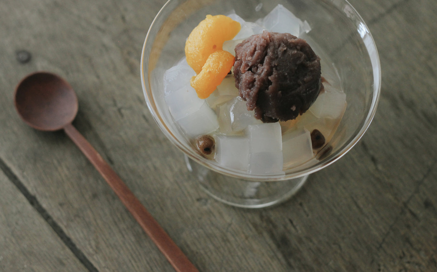 WASHIZUKA GLASS STUDIO × Envelope／ashitsuki dessert glass long