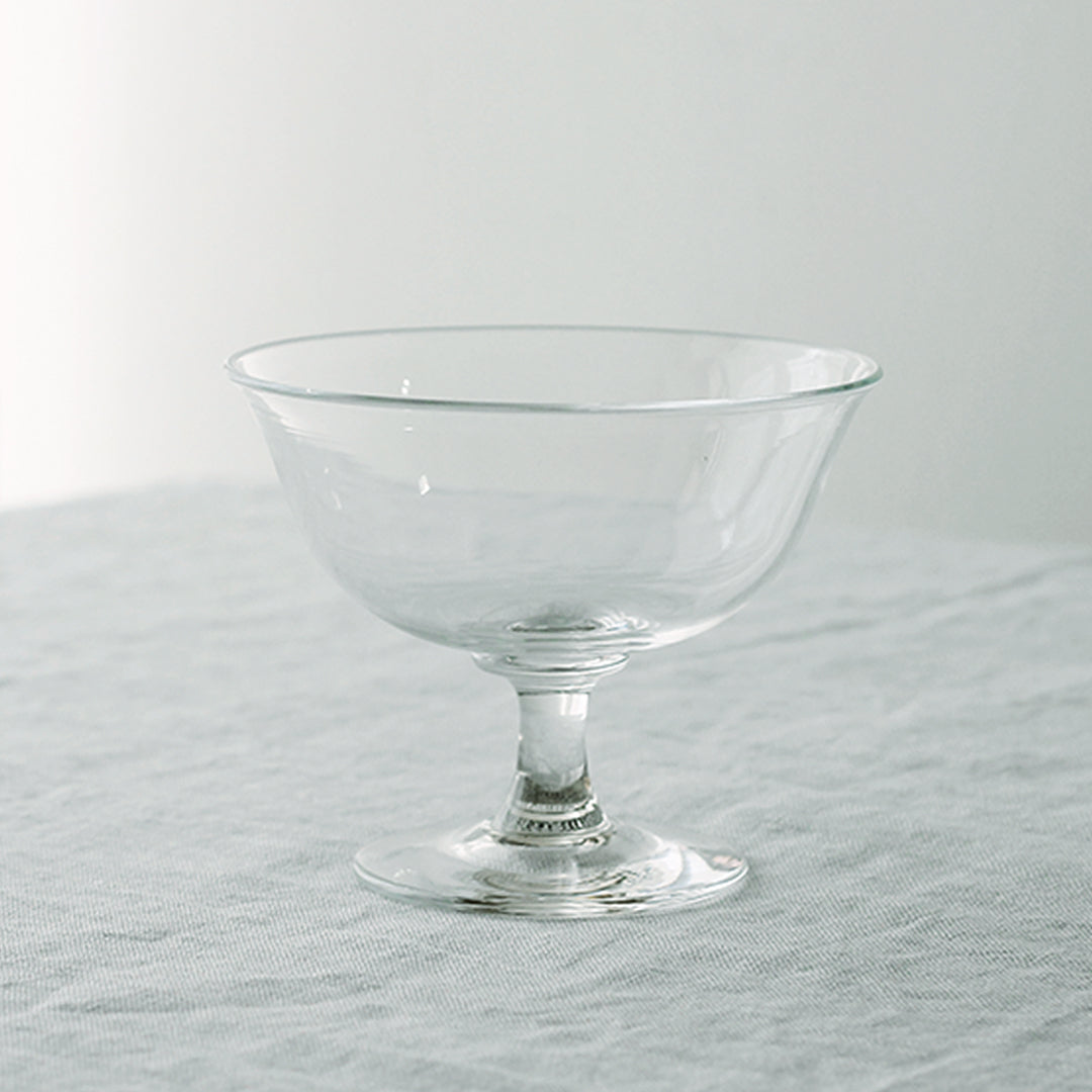 WASHIZUKA GLASS STUDIO × Envelope／ashitsuki dessert glass long