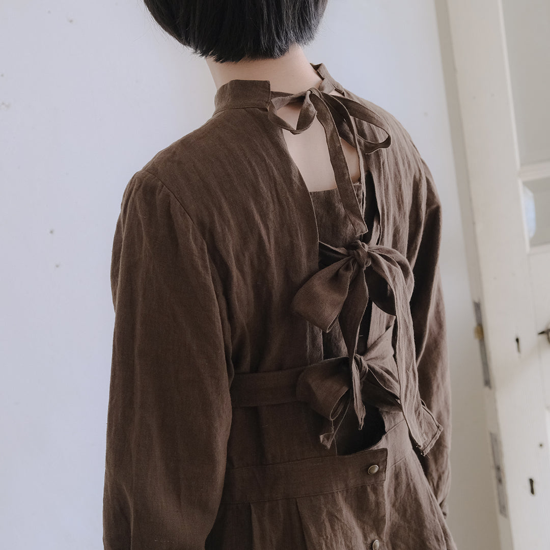 the last flower of the afternoon／かげとひかりのribbon dress