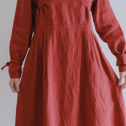 the last flower of the afternoon／かげとひかりのribbon dress