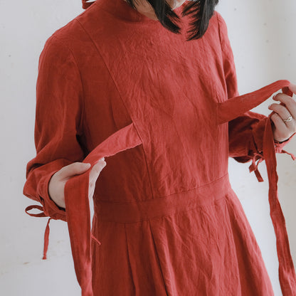 the last flower of the afternoon／かげとひかりのribbon dress