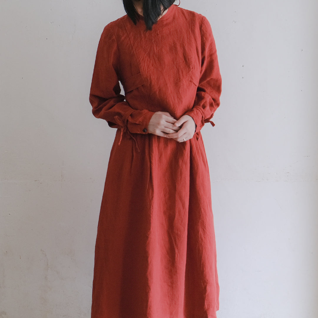 the last flower of the afternoon／かげとひかりのribbon dress