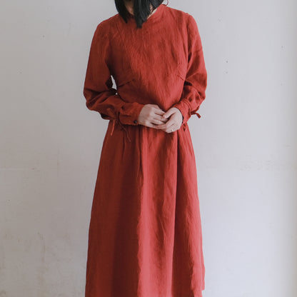 the last flower of the afternoon／かげとひかりのribbon dress