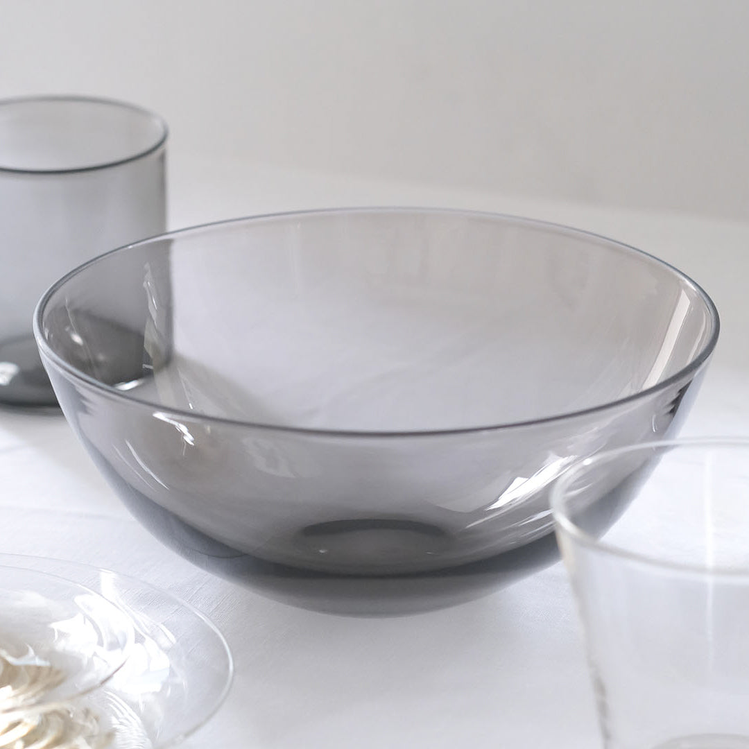 WASHIZUKA GLASS STUDIO／charcoal bowl large