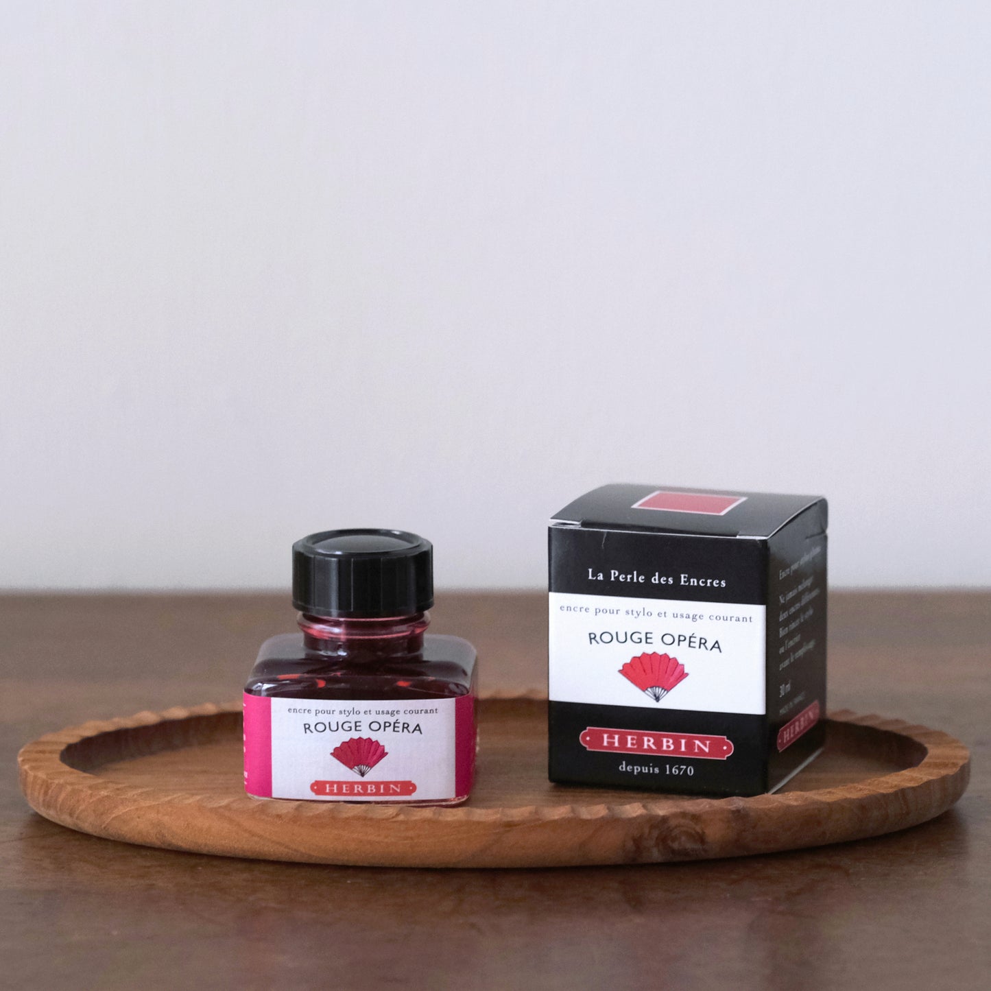 HERBIN／トラディショナルインク オペラレッド