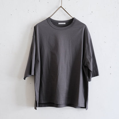 SALUÉ／white label スムース ハーフスリーブTシャツ