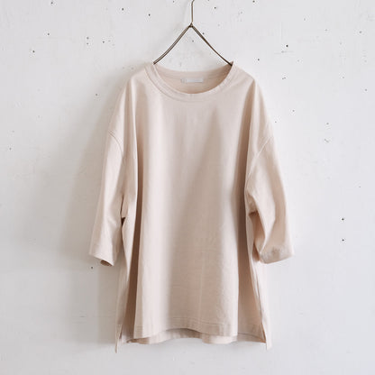 SALUÉ／white label スムース ハーフスリーブTシャツ