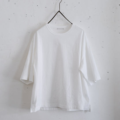 SALUÉ／white label スムース ハーフスリーブTシャツ