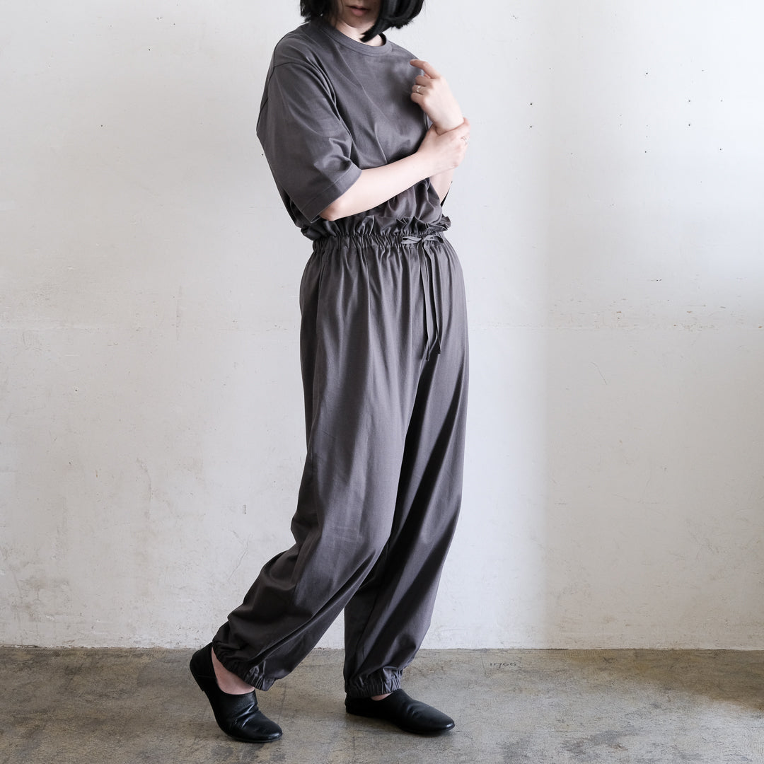 SALUÉ／white label スムース ハーフスリーブTシャツ