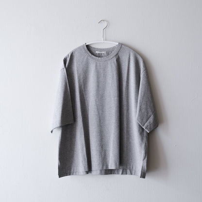SALUÉ／white label スムース ハーフスリーブTシャツ