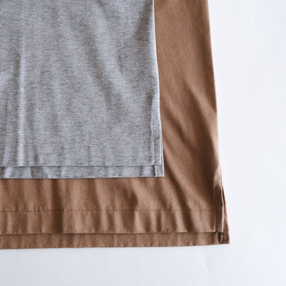 SALUÉ／white label スムース ハーフスリーブTシャツ