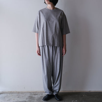 SALUÉ／white label スムース ハーフスリーブTシャツ