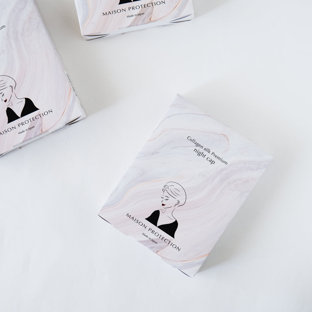 Maison Protection／Collagen silk Premium night cap