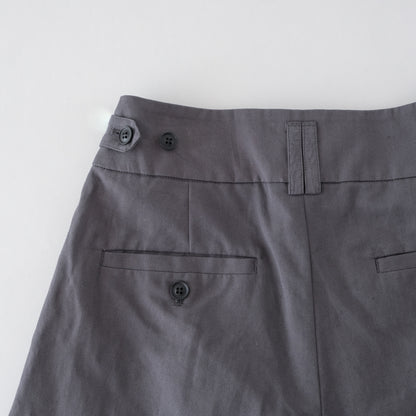 SALUÉ／【受注商品】エッグチノパンツ／コットンリネン  size 0