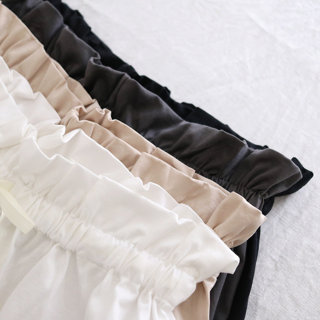 SALUÉ／white label スムース パンツ