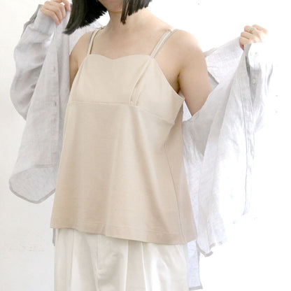 SALUÉ／white label スムース キャミソール
