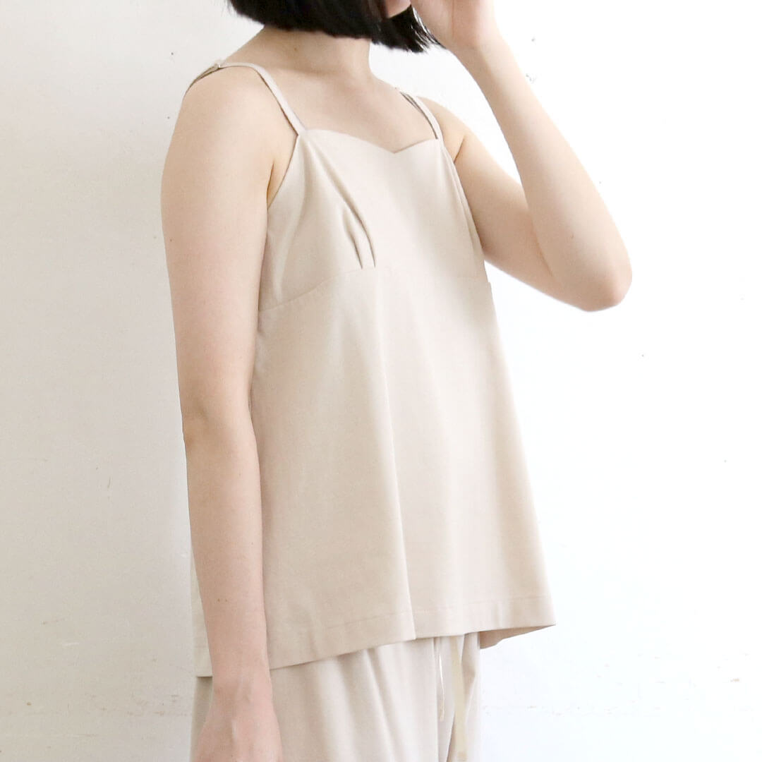 SALUÉ／white label スムース キャミソール