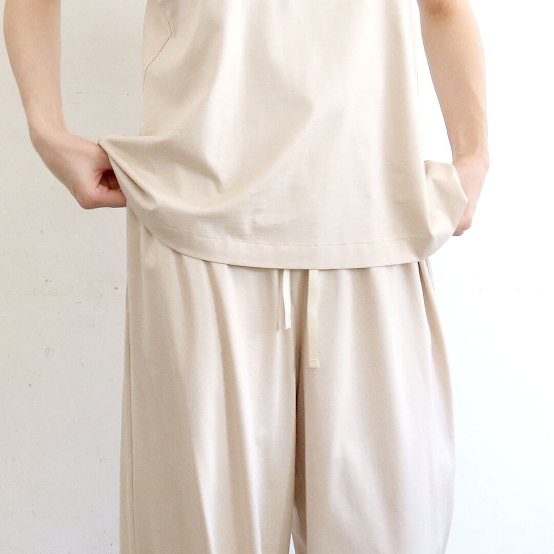SALUÉ／white label スムース パンツ