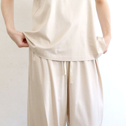 SALUÉ／white label スムース パンツ