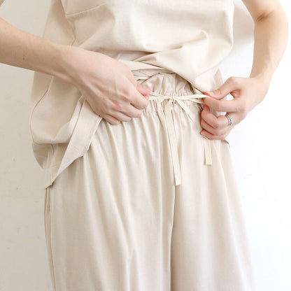 SALUÉ／white label スムース パンツ