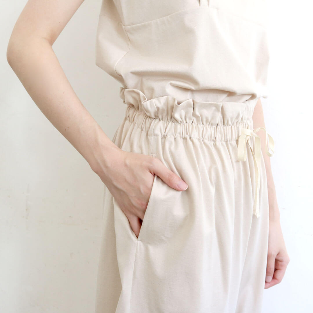 SALUÉ／white label スムース パンツ