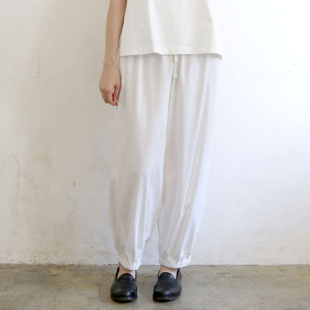 SALUÉ／white label スムース パンツ