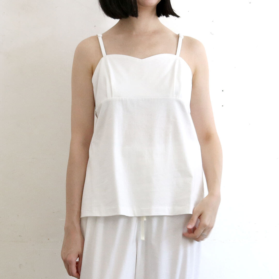 SALUÉ／white label スムース キャミソール