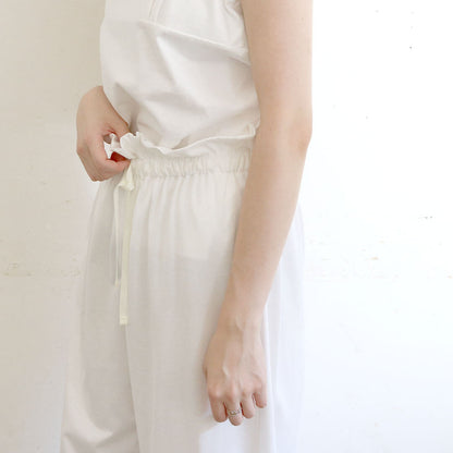 SALUÉ／white label スムース パンツ
