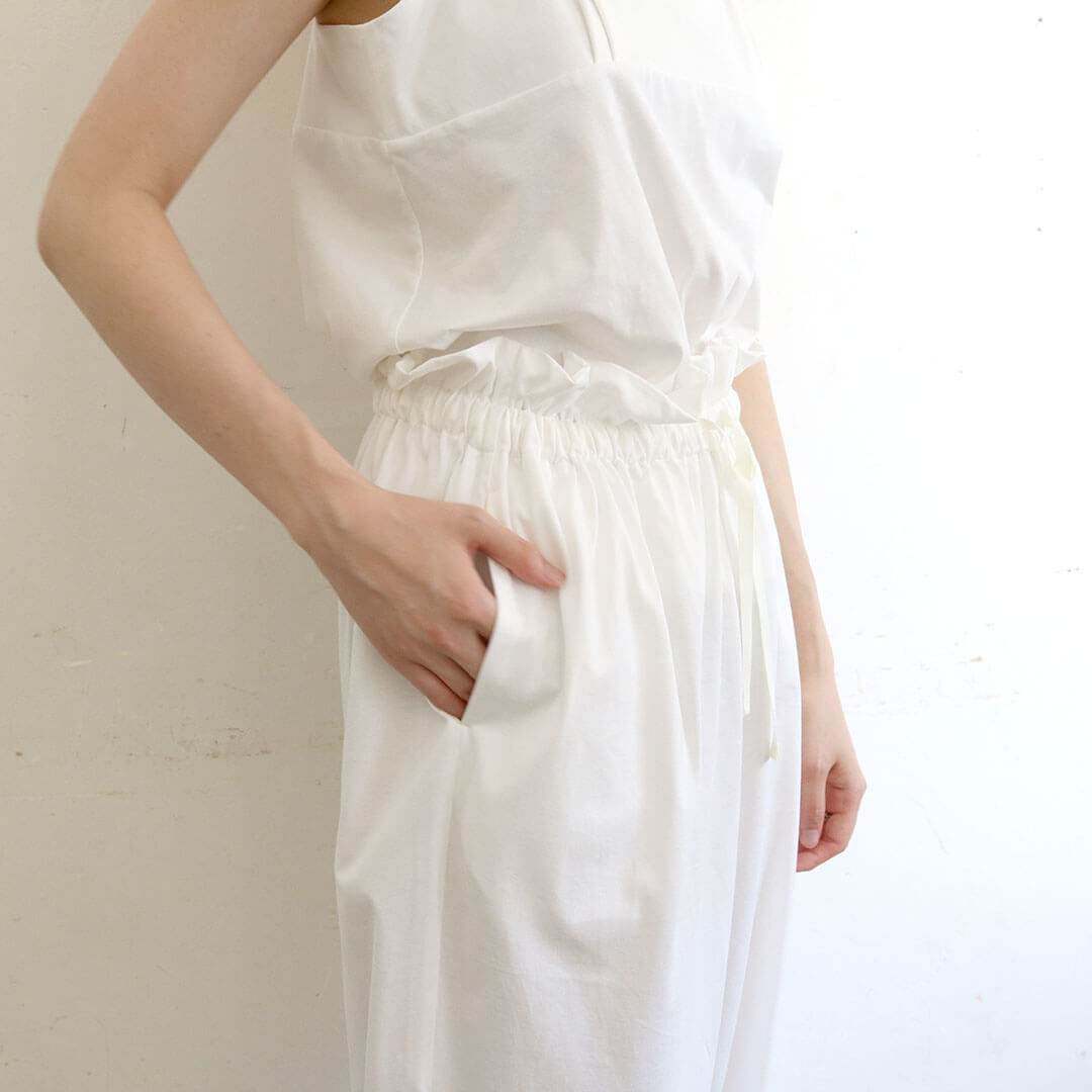 SALUÉ／white label スムース パンツ