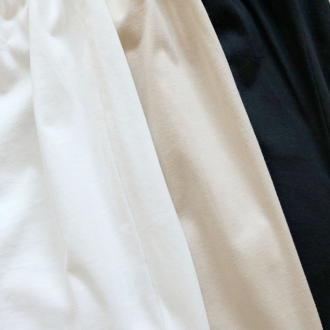 SALUÉ／white label スムース パンツ