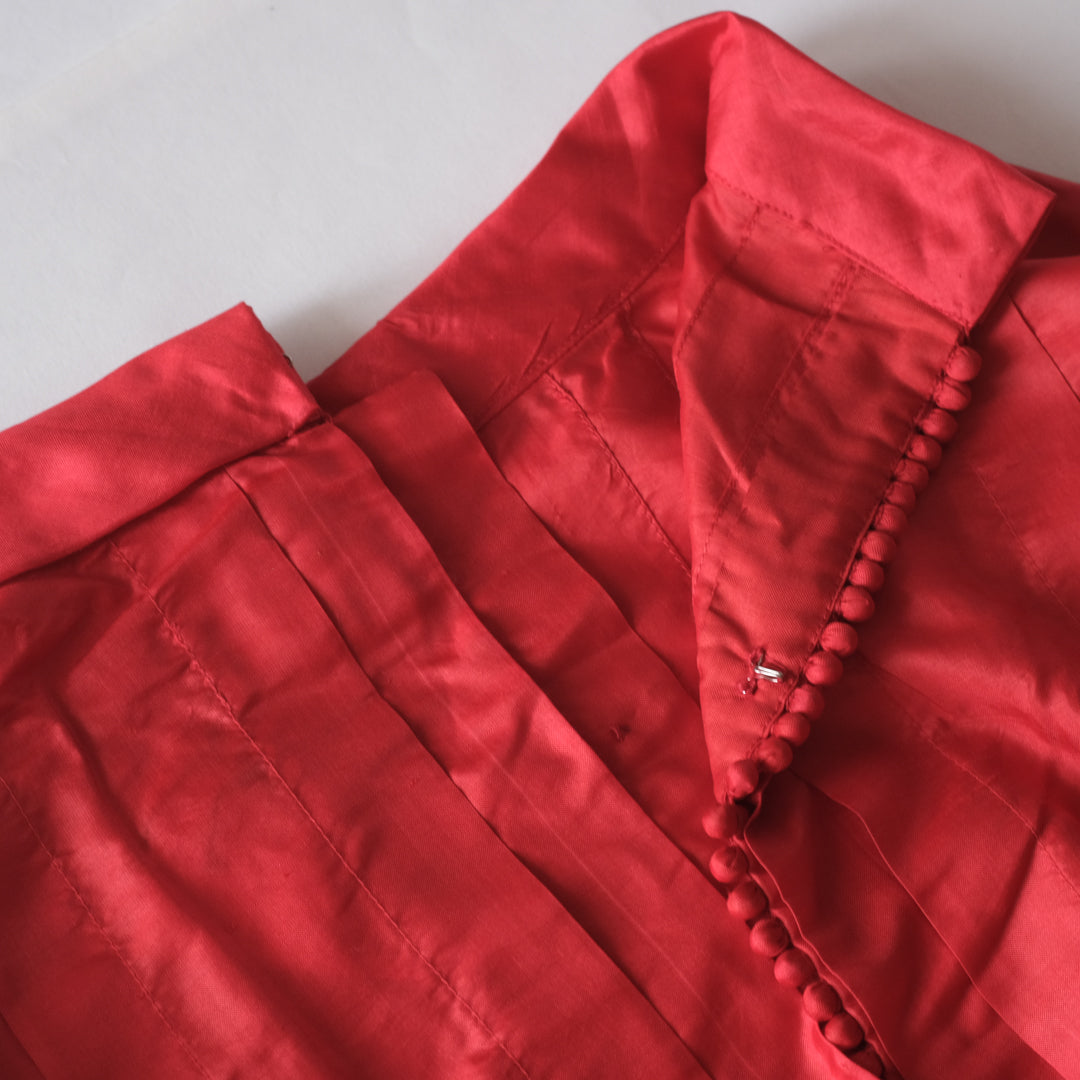 BUNON／High neck Tuck Blouse