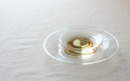 WASHIZUKA GLASS STUDIO／clear dish small