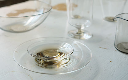 WASHIZUKA GLASS STUDIO／clear dish small