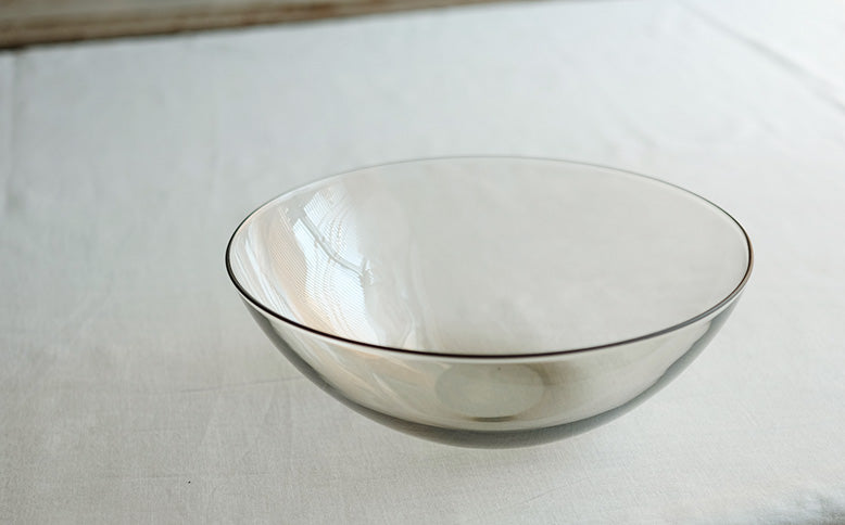 WASHIZUKA GLASS STUDIO／charcoal bowl large