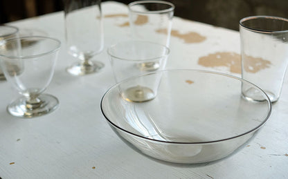 WASHIZUKA GLASS STUDIO／charcoal bowl large