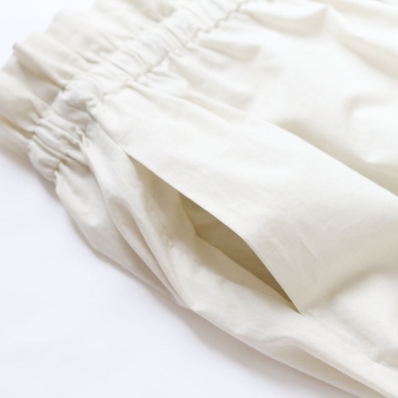 SALUÉ／white label ロングペティパンツ