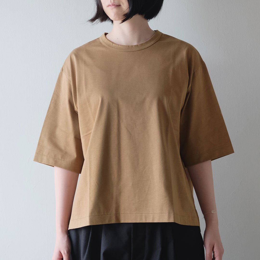 SALUÉ／white label スムース ハーフスリーブTシャツ