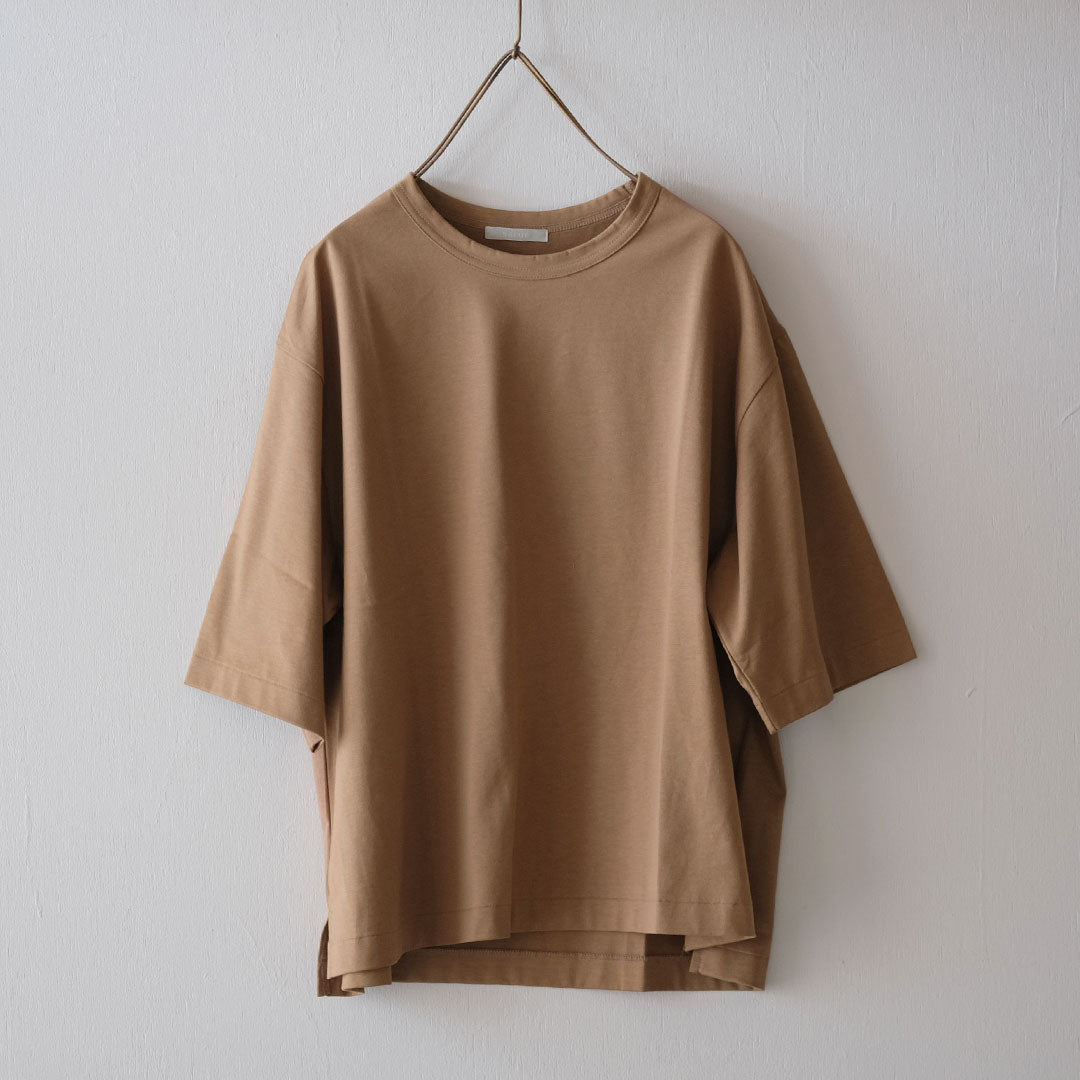 SALUÉ／white label スムース ハーフスリーブTシャツ